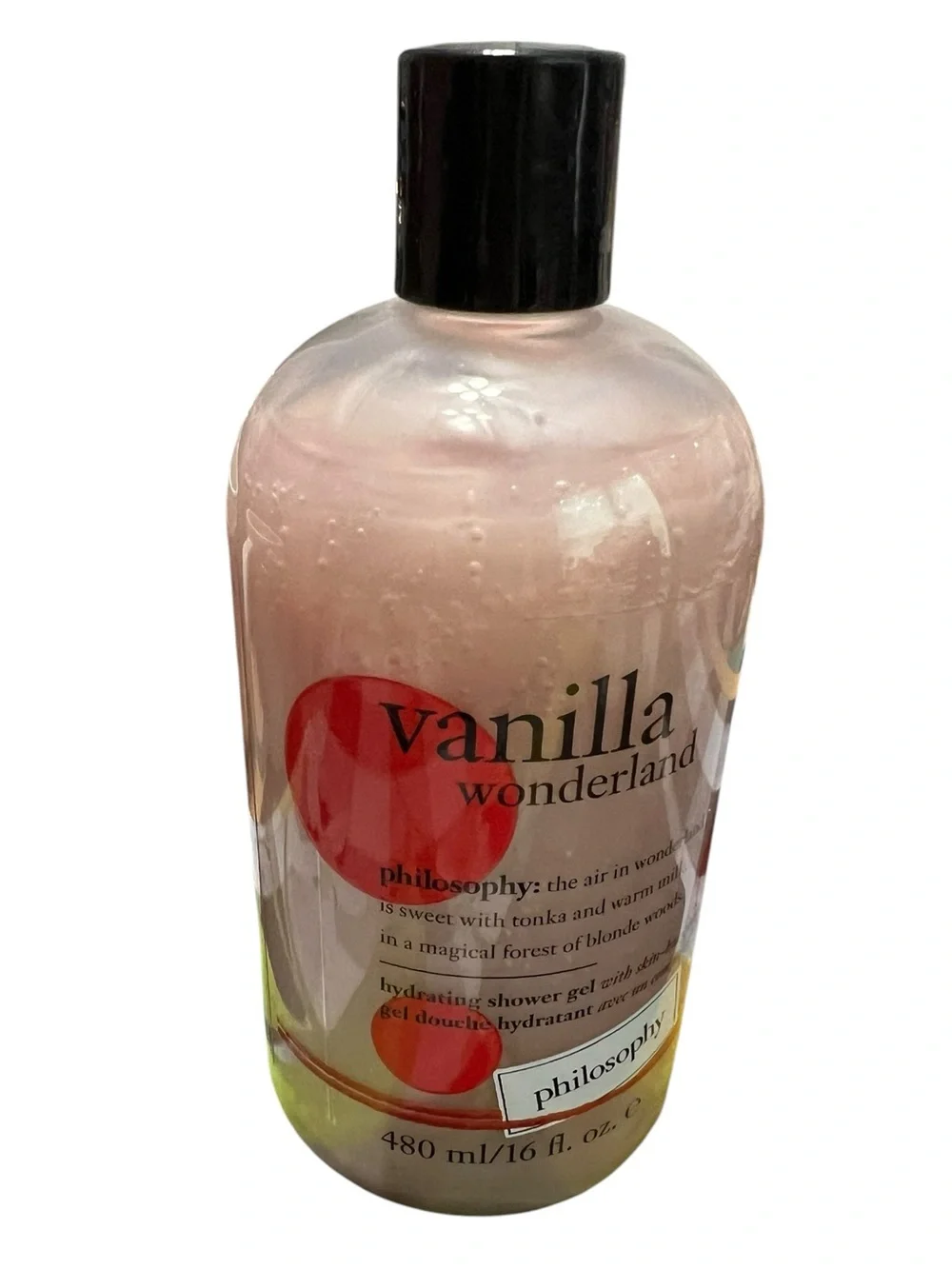 Philosophy Vanilla Wonderland Hydrating Shower Gel - Pink & Black